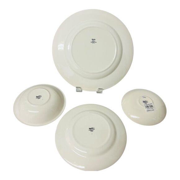 Spode Christmas Tree 4 Pc Set Dinner Salad Dessert Saucer Plate Bowl NO MUG Box - Picture 7 of 12